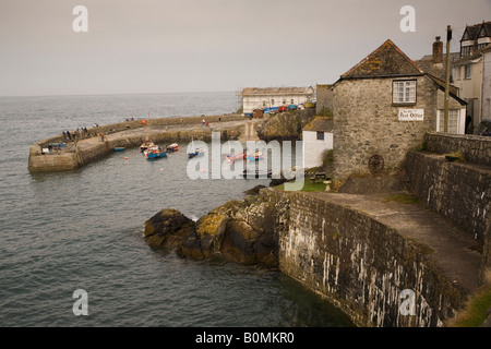 Porto Coverack in Cornovaglia Foto Stock