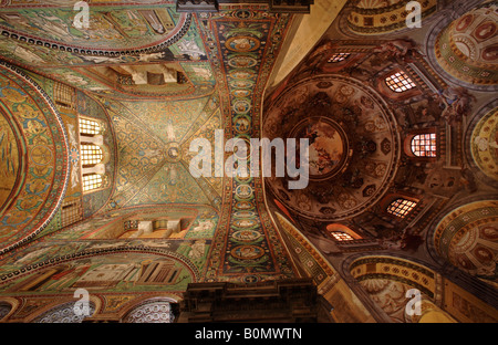 Basilica di San Vitale, Ravenna, Italia Foto Stock