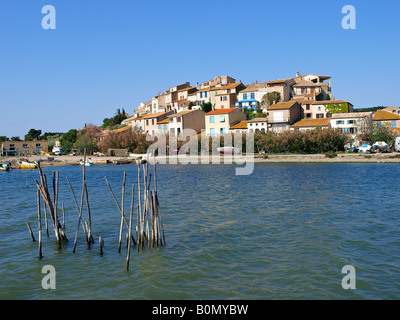 Bages, Languedoc Roussillon, Francia. Foto Stock