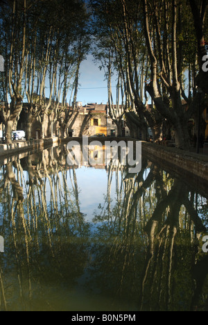 Stagno in Cuceron Foto Stock