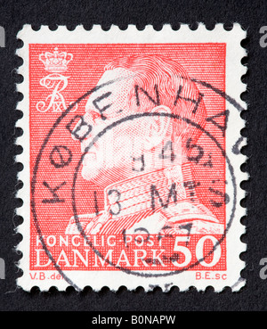 Danish francobollo Foto Stock