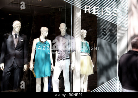 Reiss fashion store in Hampstead, Londra Foto Stock