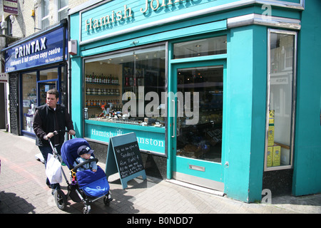 Hamish Johnston deli Northcote Road Londra Foto Stock