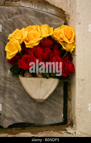 Vista del Cementerio Central di Bogotá Colombia Foto Stock