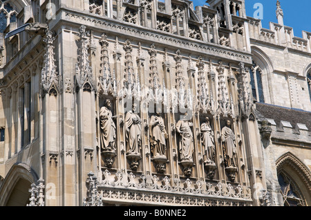 La cattedrale di Gloucester in Cotswolds Foto Stock