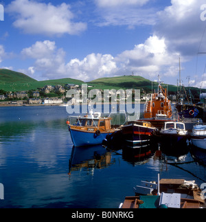 Campbeltown porto sulla penisola di Kintyre Foto Stock