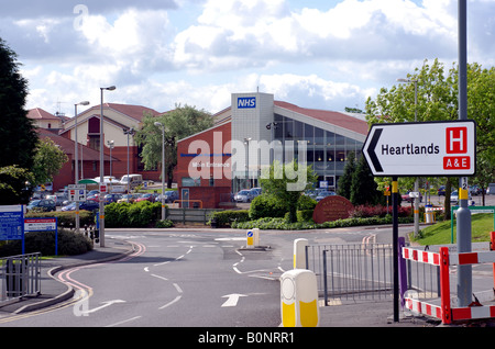 Birmingham Heartlands Hospital, West Midlands, England, Regno Unito Foto Stock