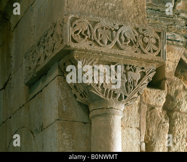 San Pedro de la navata, Abrahamsopfer Foto Stock