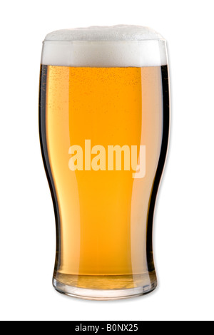 La birra bier bierre freddo lager tulip Foto Stock