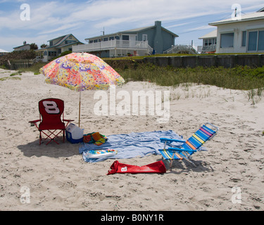 JUNIOR HA LASCIATO LA SPIAGGIA! MUBER OTTO Foto Stock