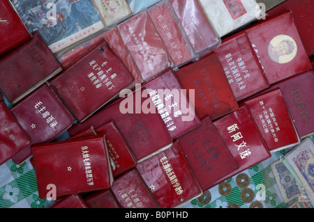 Presidente nido piccolo libro rosso per la vendita, Yangshuo, Cina Foto Stock
