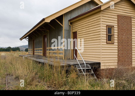 Le merci capannone a Coolac in NSW, Australia Foto Stock