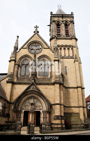 La facciata della st wilfrids chiesa cattolica Duncombe Place york North Yorkshire England Regno Unito Foto Stock