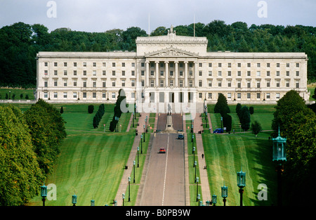 Stormont Castle, Belfast, Irlanda Foto Stock