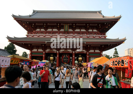 Fase di Asakusa Temple Tokyo Giappone Foto Stock