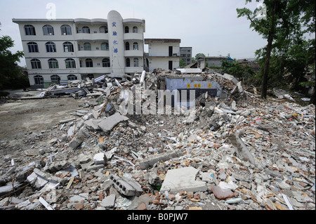Terremoto nel Sichuan, in Cina. 18 Maggio 2008 Foto Stock