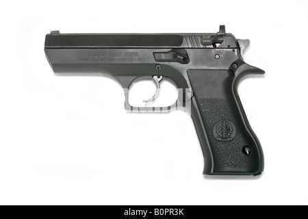 Desert Eagle BABY 9x19 militare di Israele Industries Ltd pistola pistola pistola a mano Foto Stock