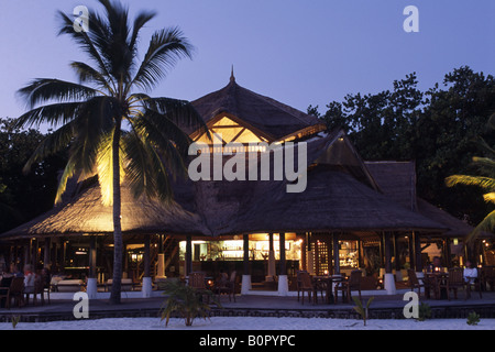 Hotel Banyan Tree Vabbinfaru Isola Maldives Foto Stock