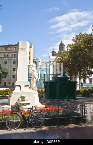 Plaza Hurtado de Mendoza in Las Palmas Gran Canarie Foto Stock