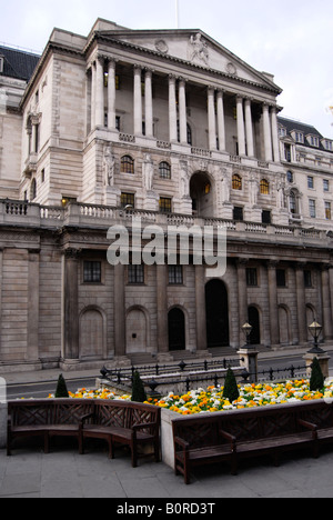 Banca d'Inghilterra Londra Foto Stock