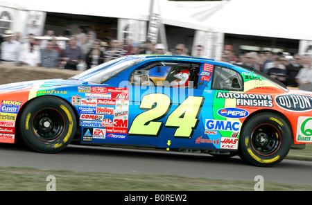 1997 Chevrolet Monte Carlo 5.7 litri V8 Nascar a Goodwood Festival della velocità, Sussex, Regno Unito. Foto Stock