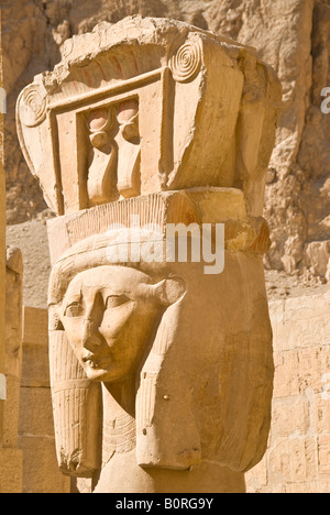 Il Hatschepsut tempio di Luxor in Egitto Foto Stock