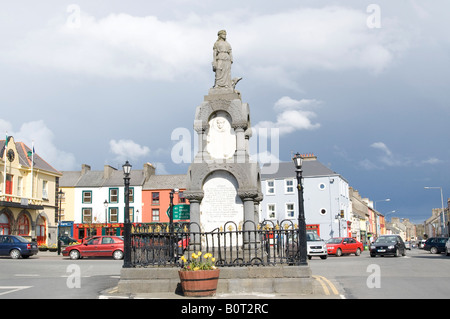 La statua al Manchester martiri in Kilrush County Clare Irlanda Foto Stock