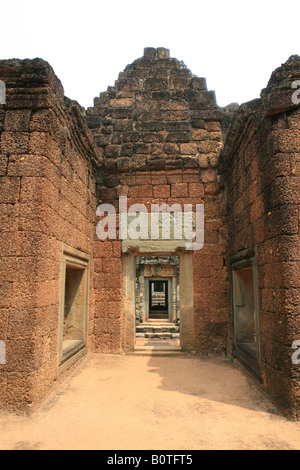 Il Banteay Samre. Costruita a metà del XII secolo da Suryavarman 2a. Nei pressi di Angkor Wat Cambogia Foto Stock