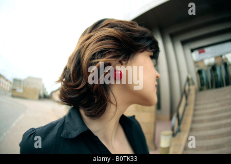Il centro di attenzione in business sta in alto Foto Stock