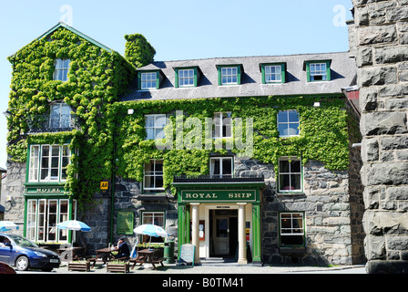 Il Royal Ship Hotel a Dolgellau Galles GWYNEDD Foto Stock