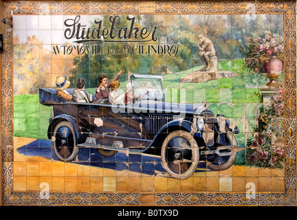 Parete in ceramica Poster, Siviglia, Spagna. Foto Stock