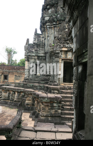 Il Banteay Samre. Costruita a metà del XII secolo da Suryavarman 2a. Nei pressi di Angkor Wat Cambogia Foto Stock