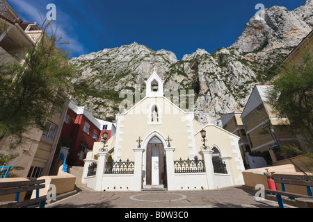 Gibilterra La Madonna Addolorata chiesa in Catalan Bay Foto Stock