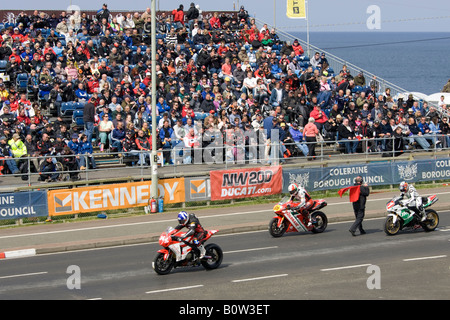 Inizio del Noleggio CP gara Superstock 2008 International Nord Ovest 200 Irlanda del Nord Foto Stock