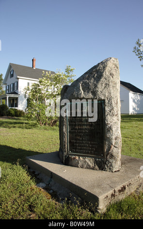 Tuck Memorial Museum di Hampton del New Hampshire che è parte della Nuova Inghilterra Foto Stock