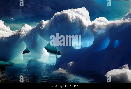 Le grotte di ghiaccio, l'Antartide, Suedpolarmeer Foto Stock