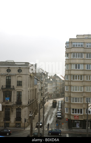 Un giorno ad Anversa, momenti in Belgio, Gran Via di Fuga Foto Stock