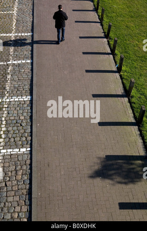 Un giorno ad Anversa, momenti in Belgio, Gran Via di Fuga Foto Stock