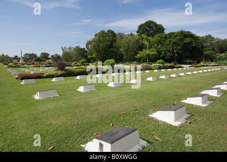 Guerra Mondiale 2 Memorial, Pulau Labuan, Sabah Malaysian Borneo Foto Stock