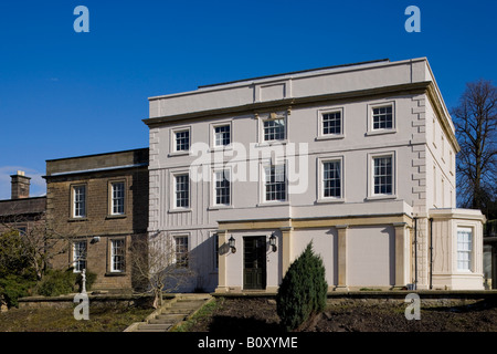 La Collina del Castello case, Bakewell, Derbyshire, Peak District Naitonal Park. Architetto: Lathams Foto Stock