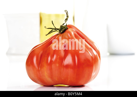 Oxheart Tomato, close-up Foto Stock