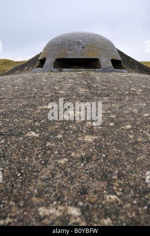 Bunker a Fort Vaux, Francia, Verdun Foto Stock