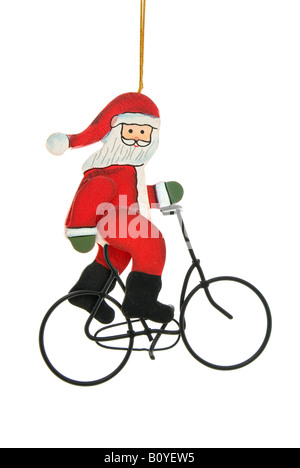 Decorazione di Natale, Babbo Natale Foto Stock