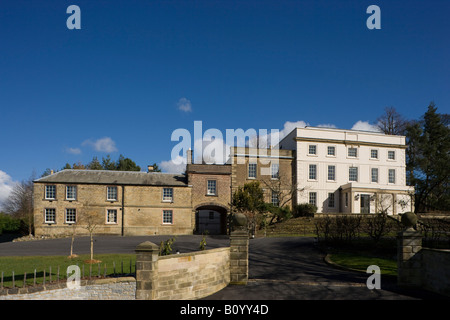 La Collina del Castello case, Bakewell, Derbyshire, Peak District Naitonal Park. Architetto: Lathams Foto Stock