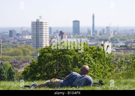 Parliament Hill - Hampstead Heath - Camden - Londra Foto Stock