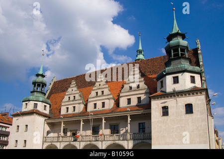 Brzeg, Slesia, Polonia. Castello dei Duchi di Brzeg Foto Stock