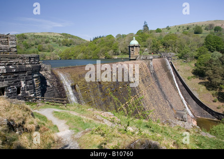 Pen Y Garreg dam Elan Valley Rhayader Powys Wales UK Foto Stock