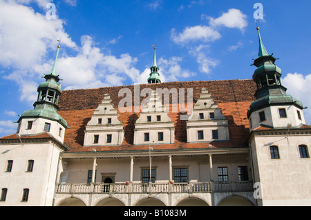 Brzeg, Slesia, Polonia. Castello dei Duchi di Brzeg Foto Stock