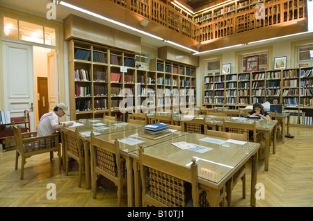 Sala di lettura principale, collezioni speciali e Libri Rari Libreria, American University del Cairo in Egitto Foto Stock
