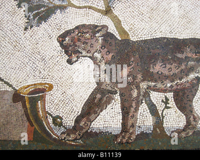 Mosaico, belle arti, mondo antico impero romano primo secolo D.C. Napoli Museo Archeologico